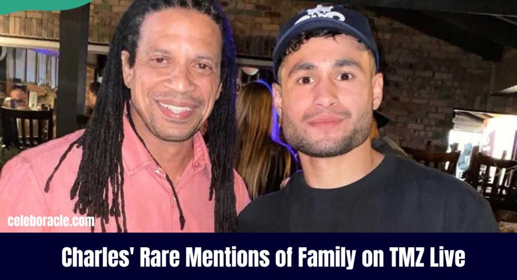 Charles' Rare Mentions of Family on TMZ Live